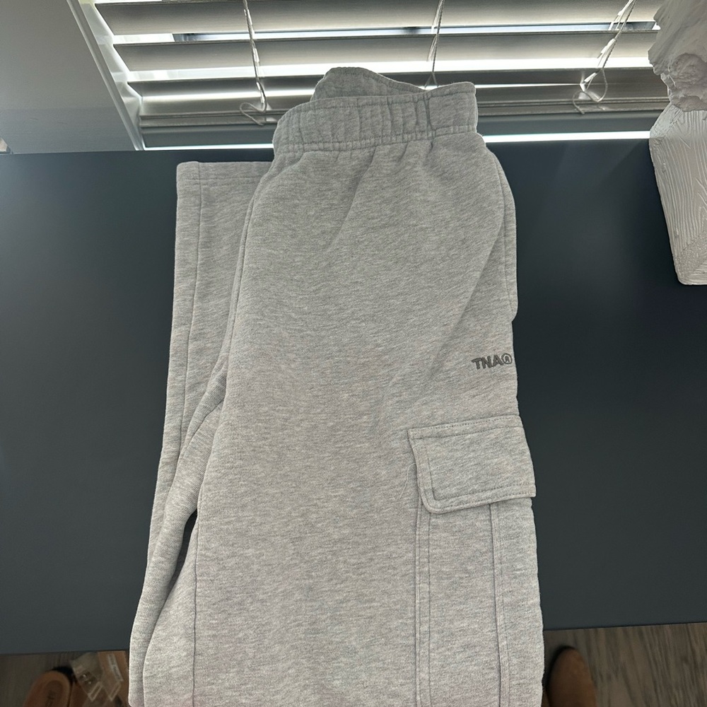 Aritzia Gray Cargo Pants - Picture 2 of 3